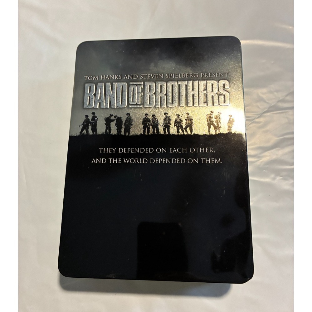 Band of Brothers DVD Complete Series Box Set Tin 6 Disc WW2 Hanks Spielberg HBO